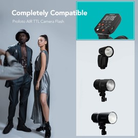 AODELAN TTL Wireless Flash Trigger Transmitter Fits Remote Shutter Release 1 / 8000s HSS TTL Compatible with Canon DSLR Camera