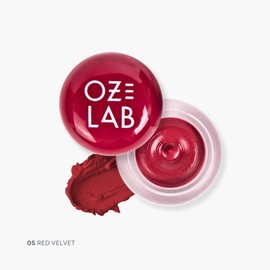 OZ LAB BonBon Cloud Lip and Cheek Mousse – Red Velvet Soft Matte Finish Lightweight Buildable Color Vegan & Cruelty-Free 0.19 OZ/5.5G,Pack of 1