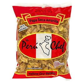 Peruchef Papa Seca Amarilla Peruana 345 g | Yellow Dry Potato From Peru 12 oz