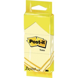 Post-it Notes 6810GB, 38 x 51 mm, gelb, 3 Blöcke à 100 Blatt