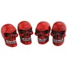Abfer Skull Tire Wheel Air Cap Valve Stem Covers Car