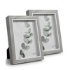 SUMGAR Photo Frames 7x5 Wooden Grey Picture Frame Desktop Display