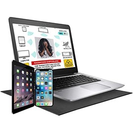 Laptop EMF Radiation Protection pad,Anti-Radiation Laptop Computer Pad, EMF Radiation 5G Blocking Computer Lap Pad & Heat blocker - Anti Radiation Laptop Computer Pad EMF Blocker Lap Lapdesk 12''*16''