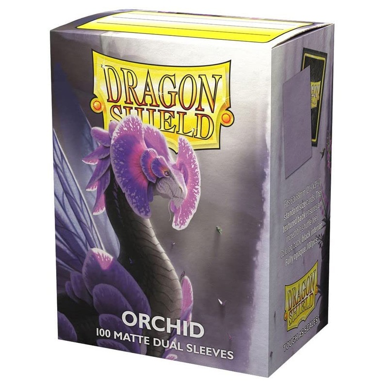 Dragon Shield Dual Matte Orchid Standard Size 100 ct Card