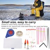 Mini Ice Fishing Rod Reel Combo Portable Ice Fishing Pole