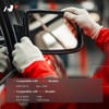 A-Premium Left Driver Side Power Heated Mirror Glass with Backing
