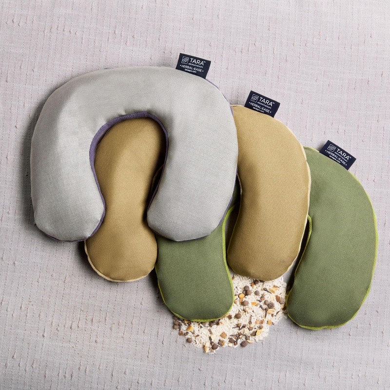 TARA Spa Therapy Herbal-Ease Aromatherapy Pillow Gift Bag Set, Neck