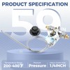 ETERMETA Gas Fryer Thermostat Compatible with Pit-co P5047588, GSA60301800, 4290-006,