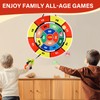 NAFONRU Light Up Dartboard for Kids, 29 Inch Double-Sided Dartboard