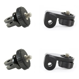 Action Mount 4-Piece Screw Adapter Set for GoPro and Smartphones