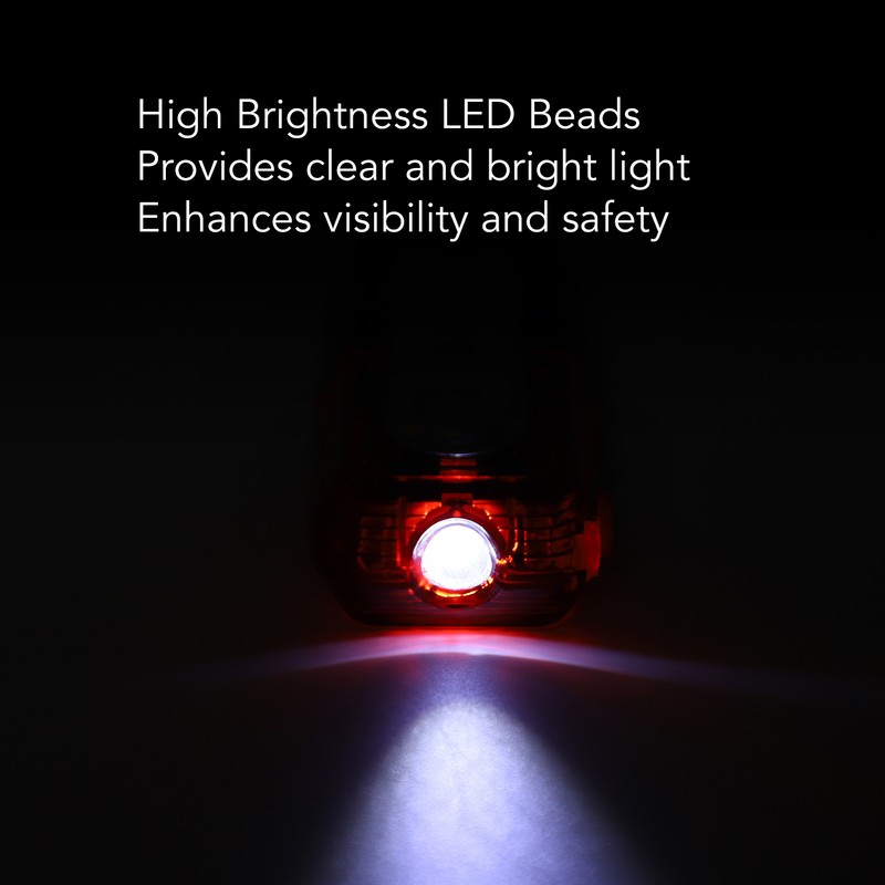 LED Warning Shoulder Light Rechargeable High Brightness Clip Shoulder Strobe
