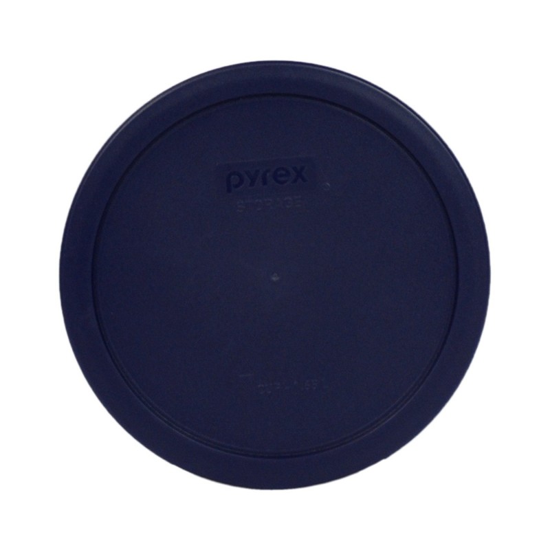Pyrex Blue Plastic Cover fits 6 & 7 Cup Round