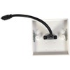 AV:Link | Fast Charge USB Type-C Wallplate with Male Tail,