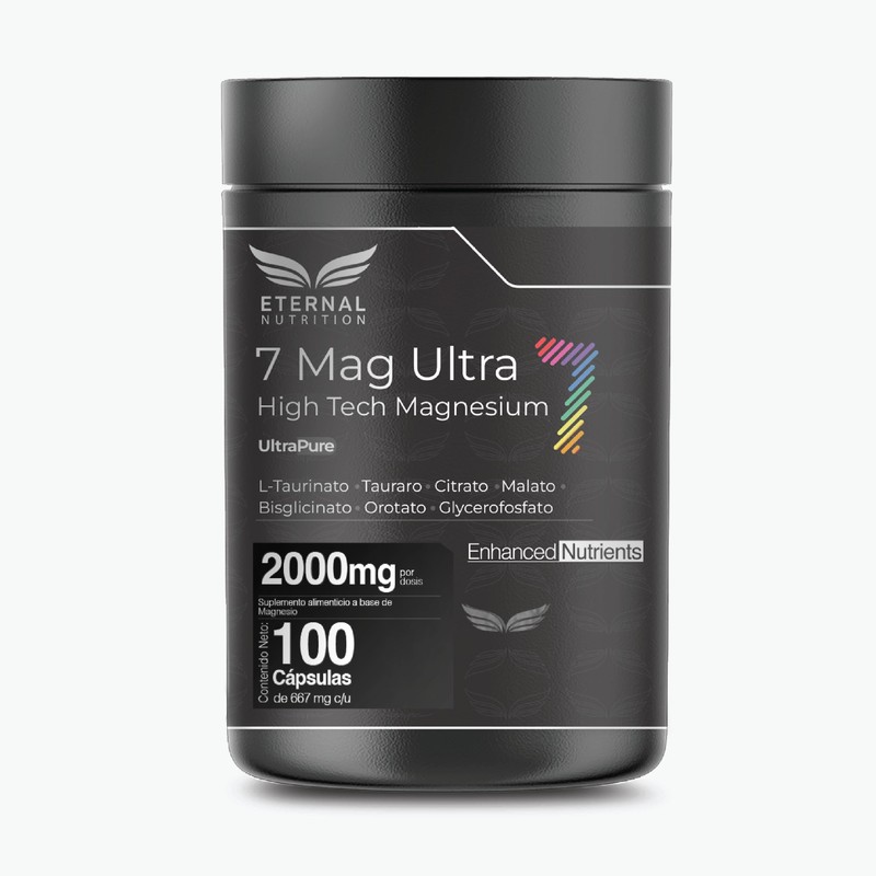 ETERNAL NUTRITION Seven Mag Ultra: Magnesio Complex 7 en 1