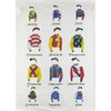 Half a Donkey Collection of Horse Riding Silks Large Cotton