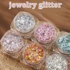 EYVRPAU Holiday Glitter Set of 6 Colours for Holiday Costumes,