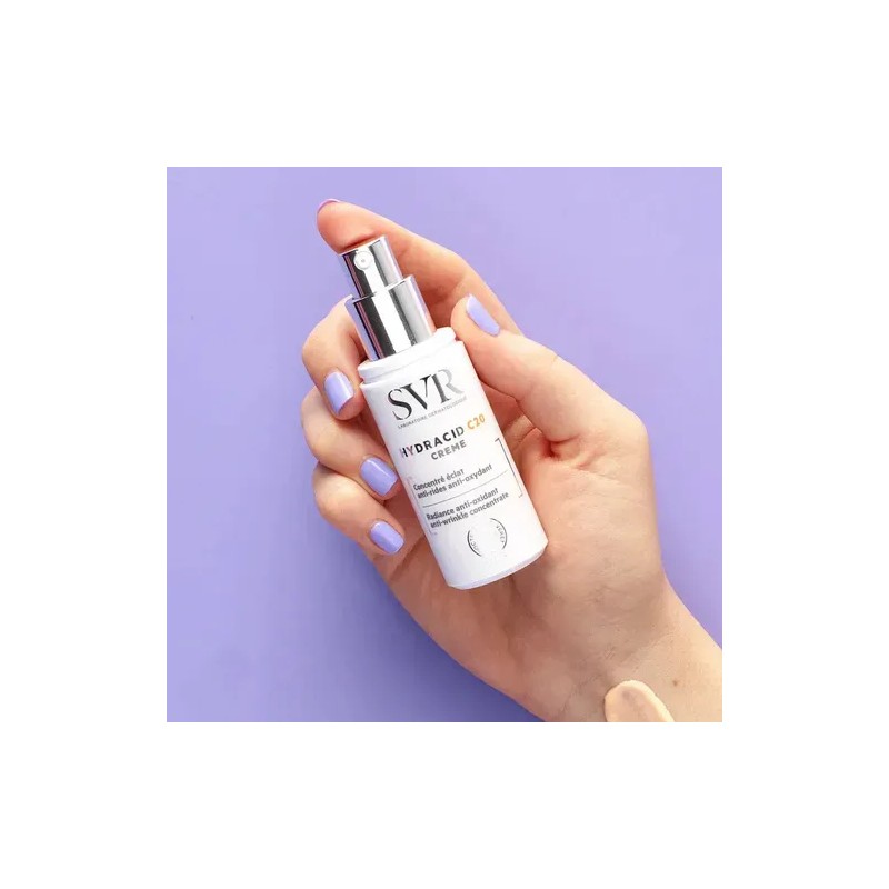 Svr Hydracid C20 Crema 30ml Anti-oxidante Vitamina C Ácido Hialurónico