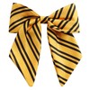 Big Stripe Hair Bow 6 Inch Women French Barrette Clips