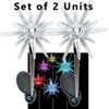Solaration 1011-2 Sparkling Solar Star Lights Garden Stake (Set of