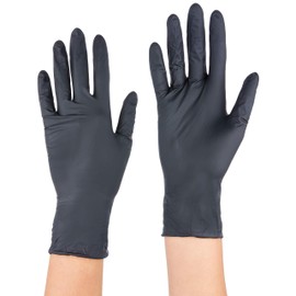 Maxsafe Maxsafe Nitryl Gloves Size S #Black 100 Pz 110 g
