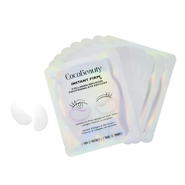 COCOBEAUTY InstaFirm Eye Patches – Under Eye Mask for Puffiness
