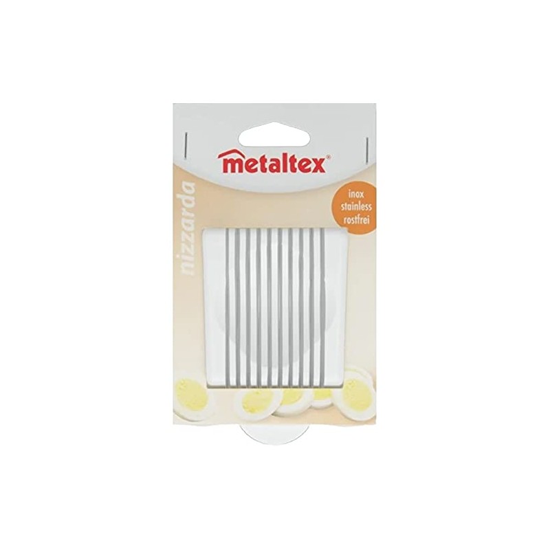 Metaltex 204500 Rebanador de huevo Inox y plástico