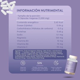 Dormir Sueño Profundo Magnesio Gaba 5htp Inositol Moods Sabor