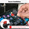 Poeland 4er Set Sicherung Adapter, Stromdieb, Mini Auto Sicherungsadapter mit