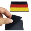 Austria Flag Patch with Velcro Tape, Pack of 4, 8