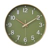 HZDHCLH Wall Clocks Battery Operated,12 inch Silent Non Ticking Modern