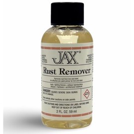 JAX Rust Remover - Metal Finishing Solution - Pre-paint Primer for Iron and Steel - 2 Ounce
