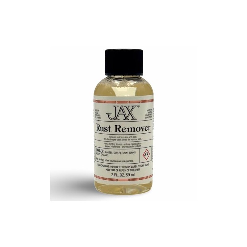 JAX Rust Remover - Metal Finishing Solution - Pre-paint Primer