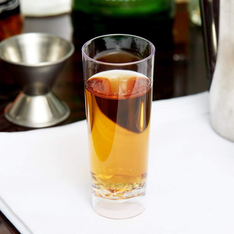 Fineline Settings Clear Plastic Cordial Shot Glasses-2 oz | Tiny