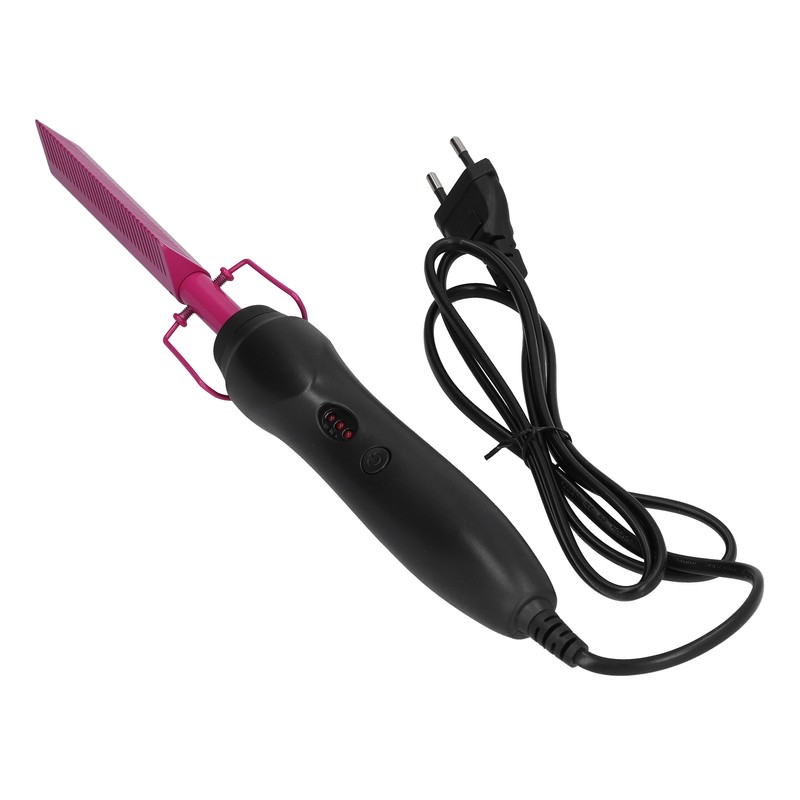 Multifunctional Hair Comb Wet and Dry Hot Heating Curling Straightening