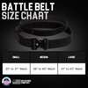 Battle belt L Black