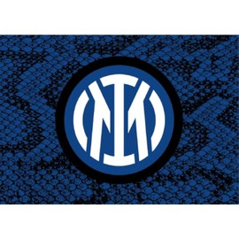 Inter Flag Size 140 x 100 cm with New Python Graphic and Central Logo