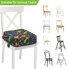 Toddler Booster Seat for Dining Table, Adjustable Seat Belts Booster