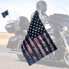 Motorcycle Flag 6x9,Antique American Flag,Double-sided Double Sewing Motorcycle USA Flag