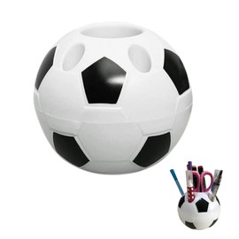 Desktop football pen holder,Soccer Pen Holder For Desk, desktop football style design pen holder, cute and creative desktop storage box, desktop storage box, Children's Gift