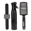 Detangling Curved Vent Brush Spray Bottle Hair Clip Pin Wristband