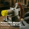 Mefape Electric Belt Sander for Woodworking, Mini Belt Sander for
