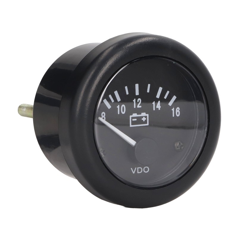 2in Diesel Engine Voltage Meter Automobile Generator Voltmeter Gauge 8‑16V