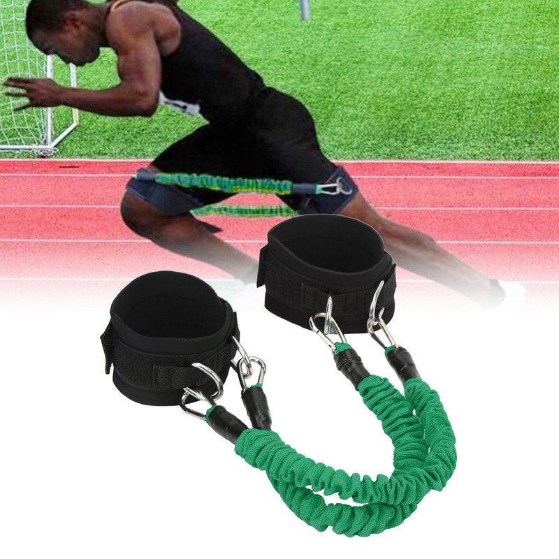 2Pcs Fitness Ankle Straps High Elasticity Durable Increase Muscle Strength