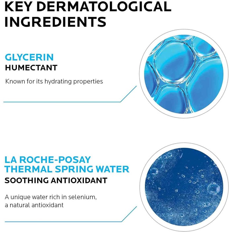 La Roche-Posay Toleriane Sensitive Fluide Protective Moisturizer, Oil-Free, 1.35 Fl.