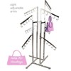 Purse Rack Only Garment Racks Deluxe Handbag Rack – Heavy