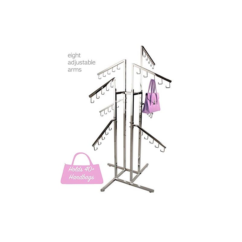 Purse Rack Only Garment Racks Deluxe Handbag Rack – Heavy