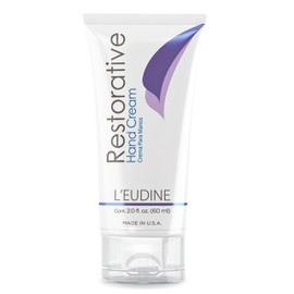 L'eudine Restorative Hand Cream 2oz (60ml) - Aging Hand Treatment - Hand Repair - Anti Aging Hand Cream for Women - Hand Cream Travel Size - Cracked Hands Repair Cream