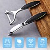 Shijiqiangfeng Upgrade Kitchen vegetable peeler - Stainless steel rotary peeler,