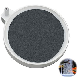 Aquarium Nano Air Stones, Quiet Aquarium Fish Tank Air Stone Set Bubble Disk for Fish Nano Oxygen Aerator Stone, Nano Bubbler Atomized Ultra Silent Deep Dissolving Oxygenate Bubbles Kit(50MM)