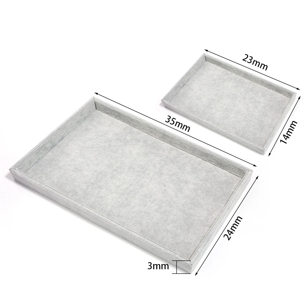 velvet jewelry display tray